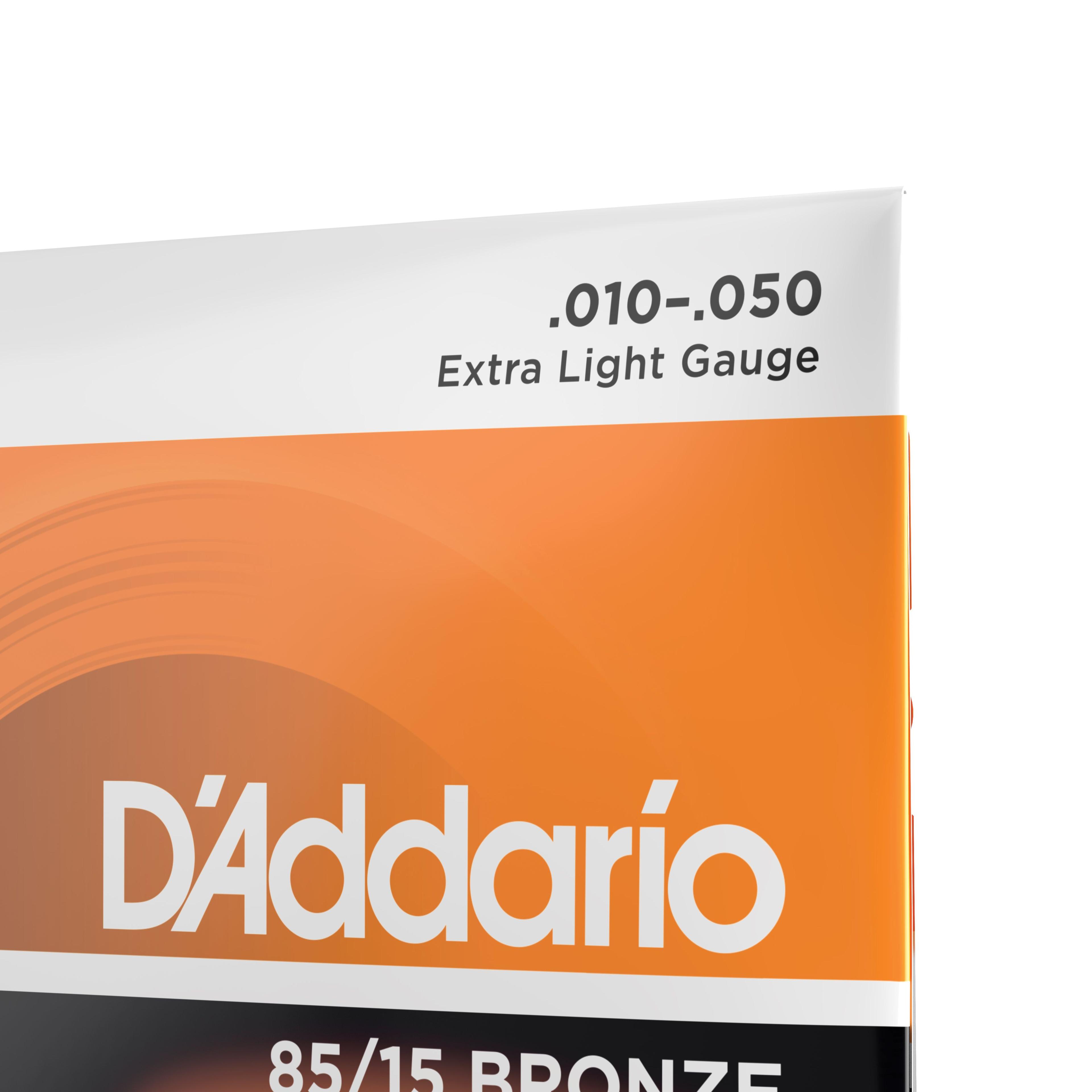 Set de cuerdas Guitarra Acústica 85/15 X-Lite EZ900 Daddario-3