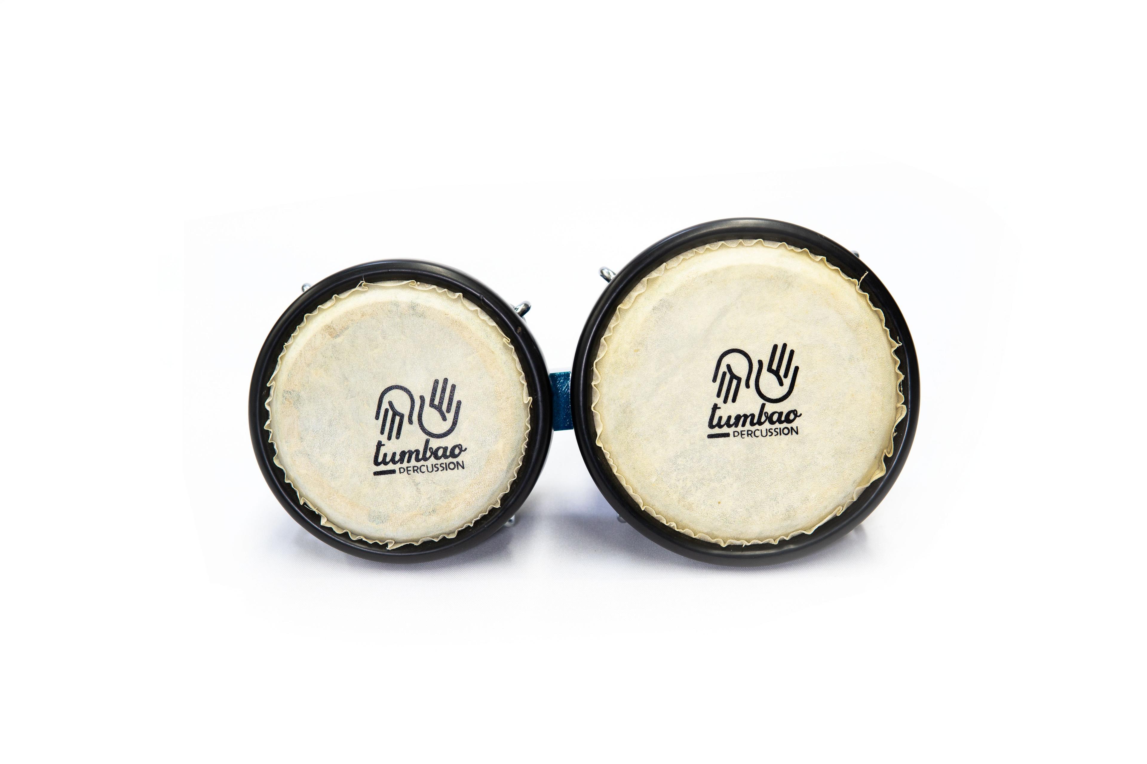 Bongo Kid Tumbao 4"+ 5" Azul Tp1202-2