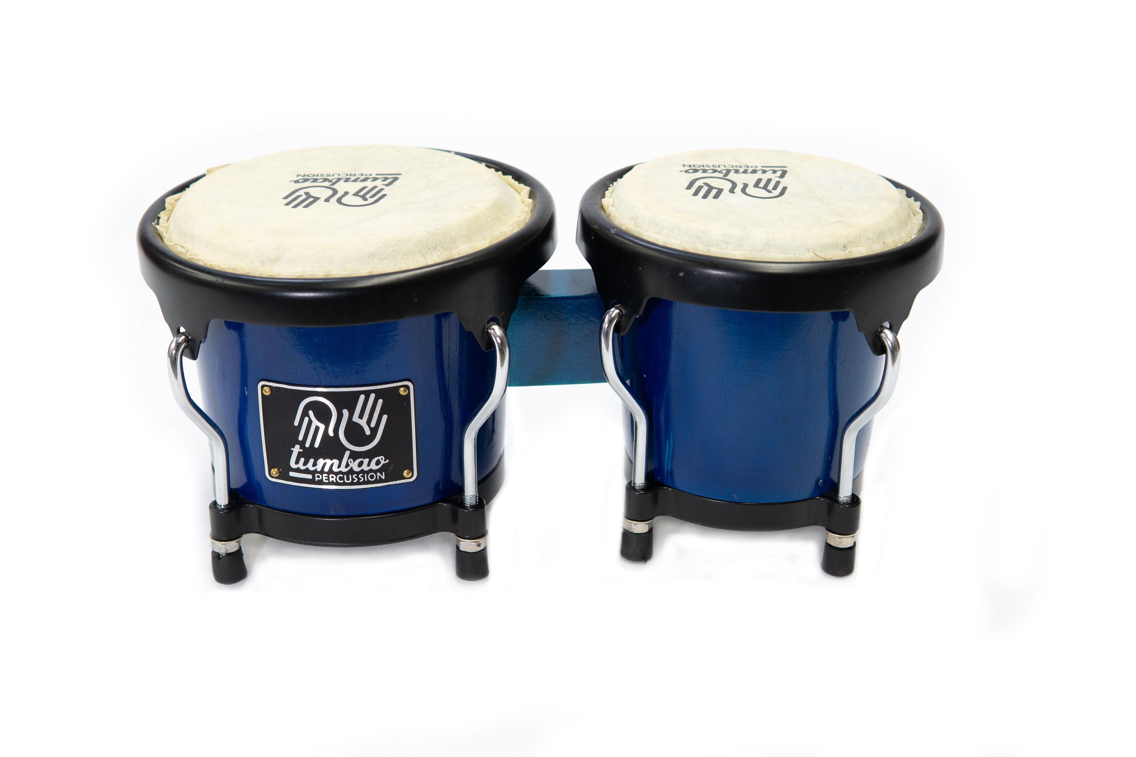 Bongo Kid Tumbao 4"+ 5" Azul Tp1202-4