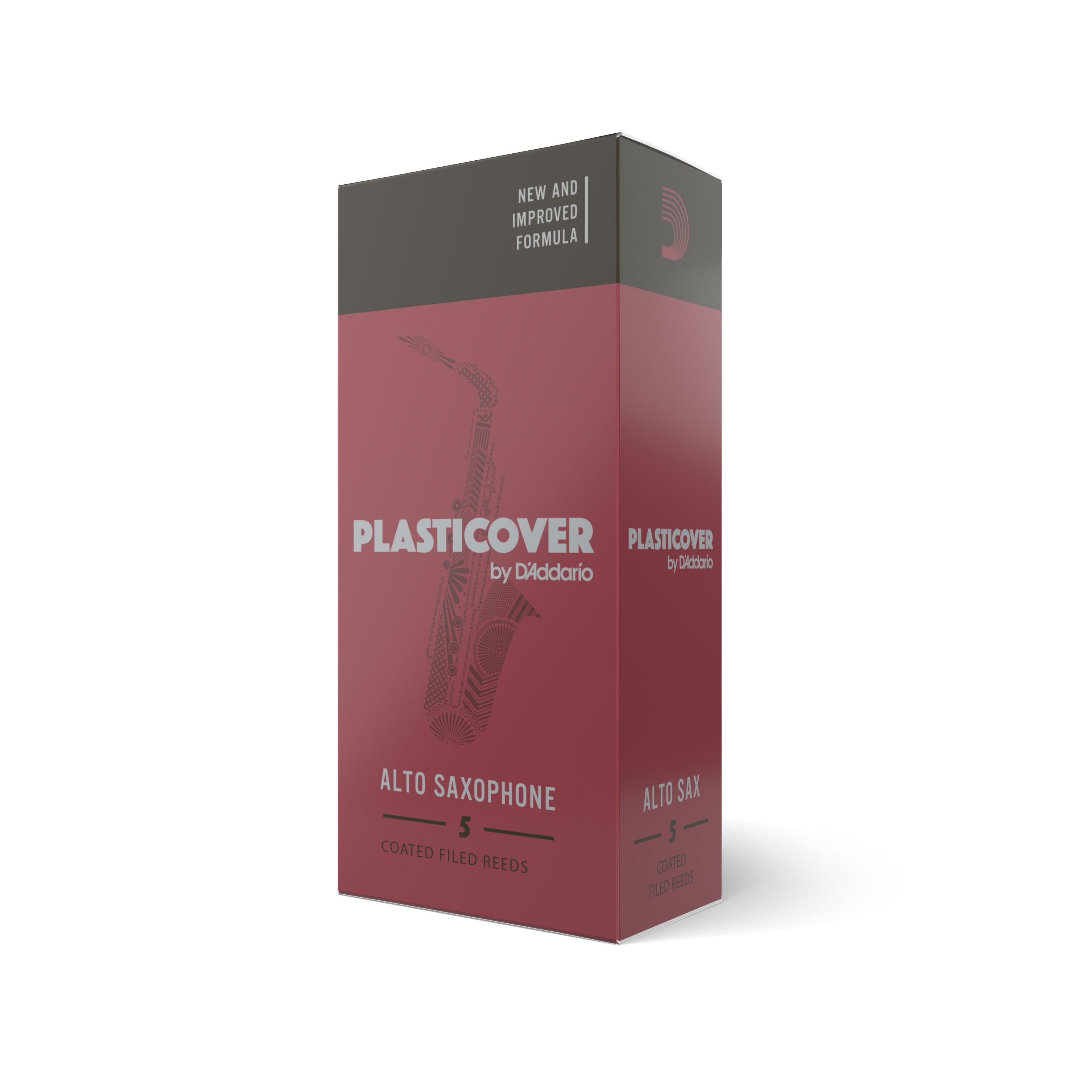 Cañas Saxo Alto 3.0 Plasticover pack 5 RRP05ASX300 Daddario-0
