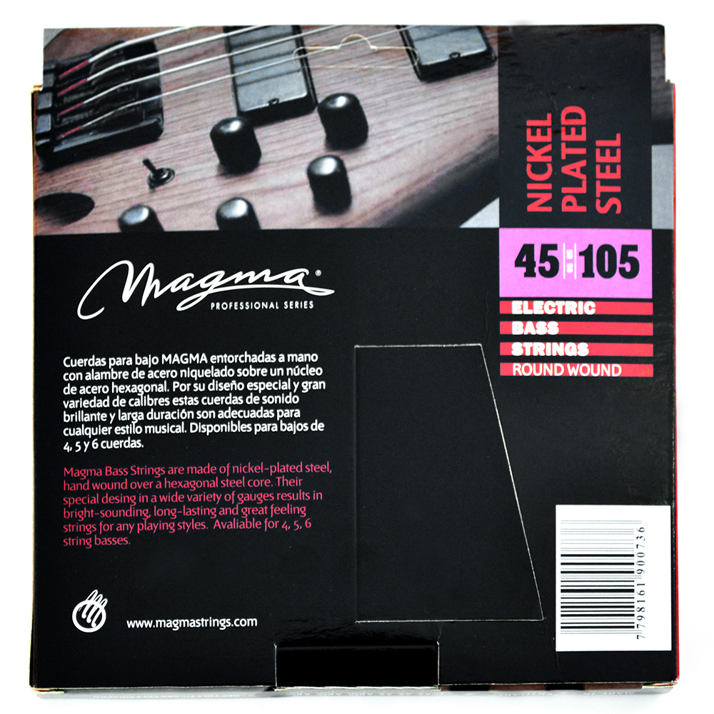 Set de Cuerdas Bajo Eléctrico BE170N Magma-1