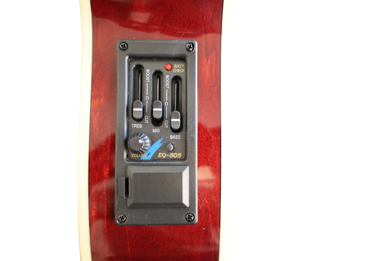 Guitarra Thin Eq cuerda metálica 40" 3 BIL-403-EQ-FLM Bilbao-3