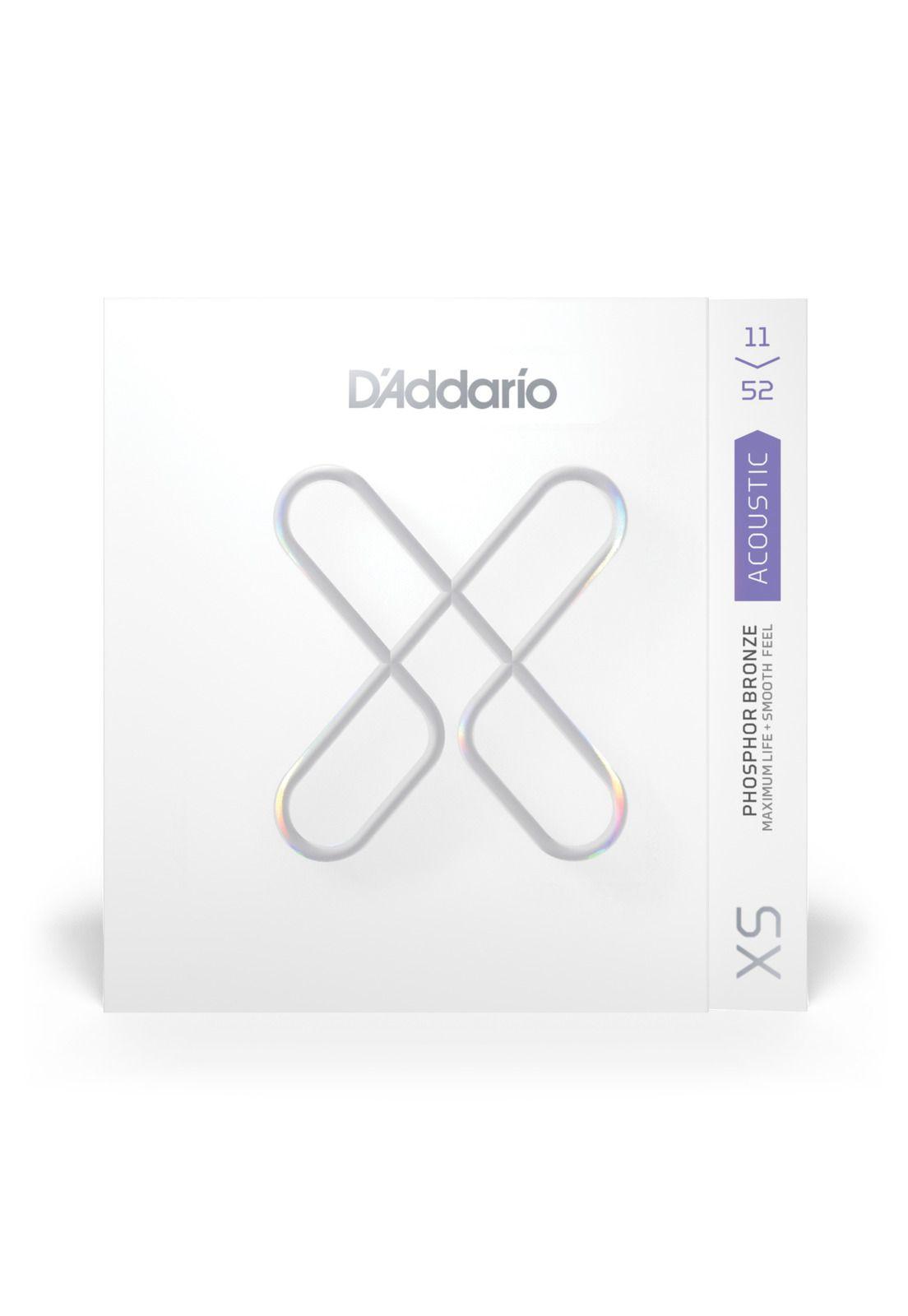 Set de cuerdas Guitarra Acústica Xs Pb Cust Lt XSAPB1152 Daddario-2