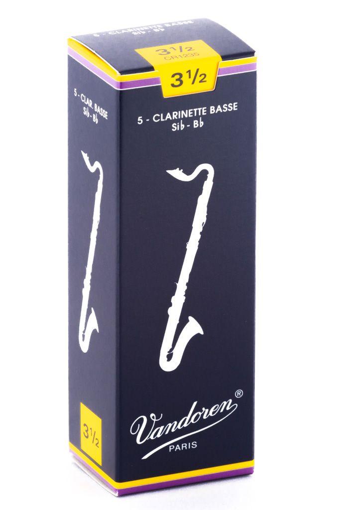 Cajas de cañas Clarinete Bass TRADICIONAL Nº3.5 Vandoren-0