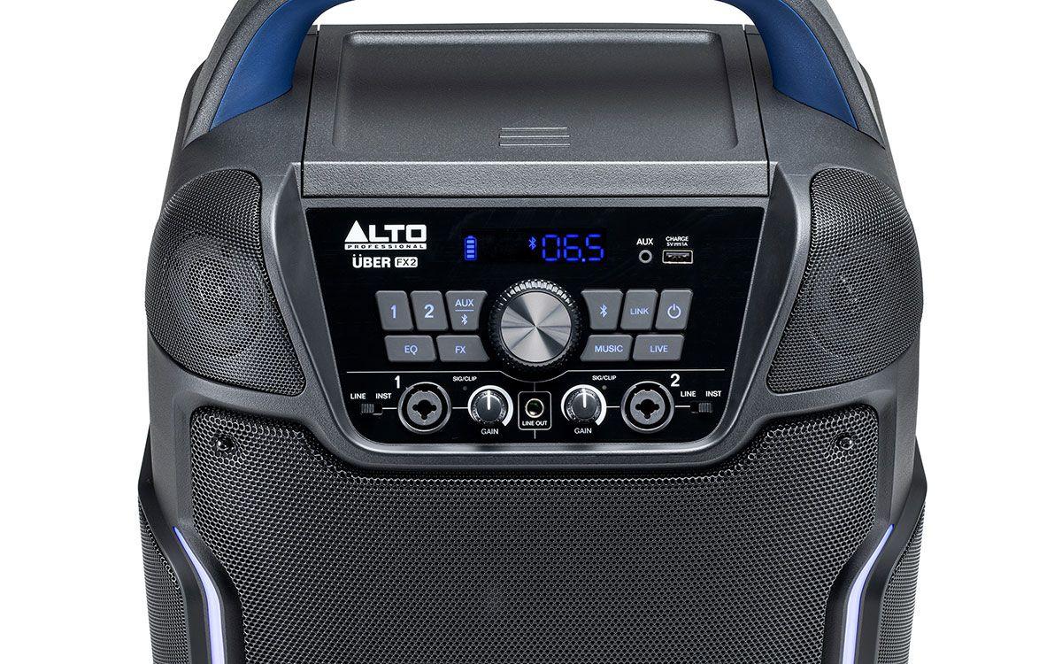 Parlante portatil 200W UberFxMKII Alto-3