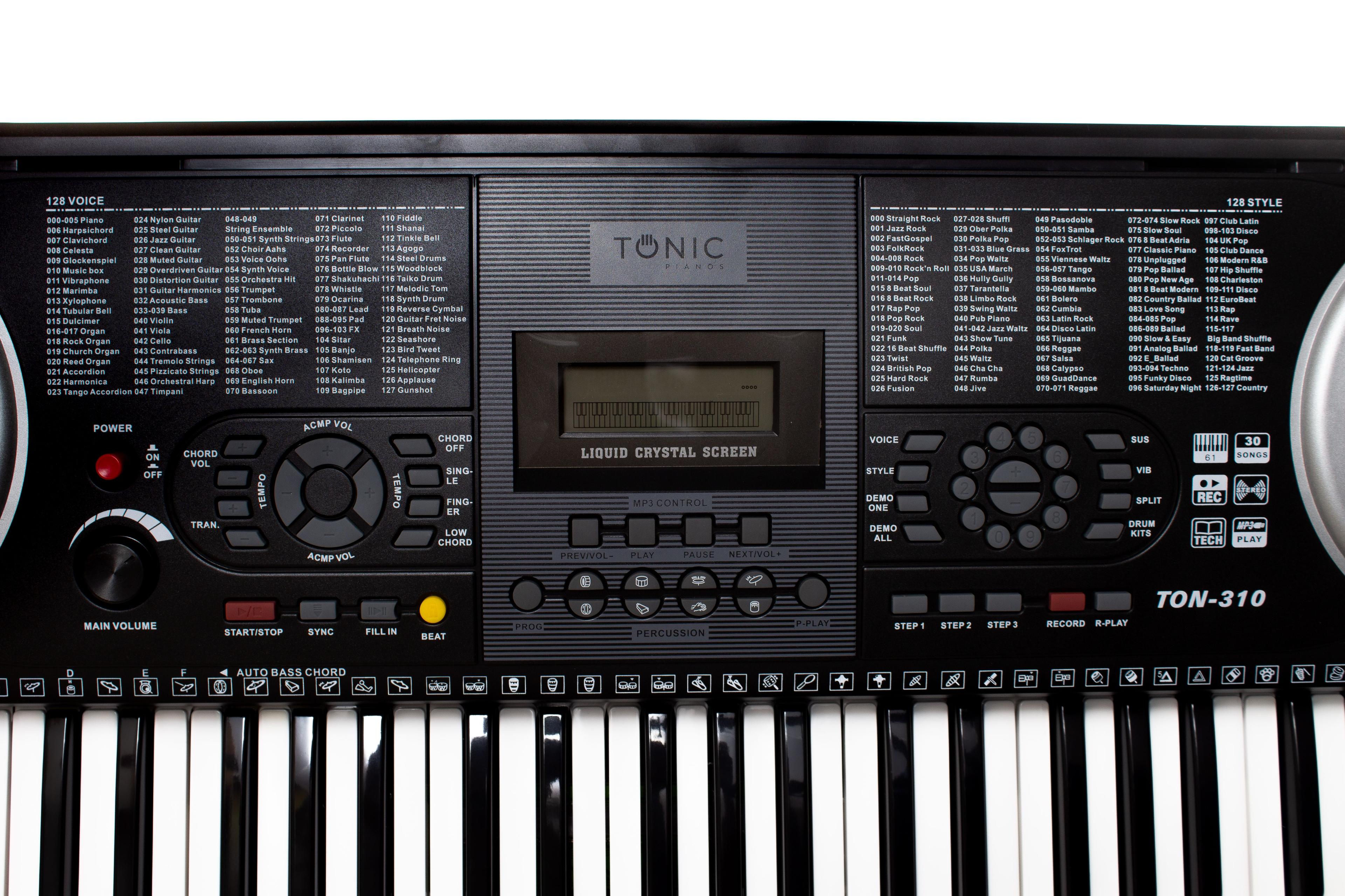 Teclado de 61 Teclas Ton-310 Tonic-2