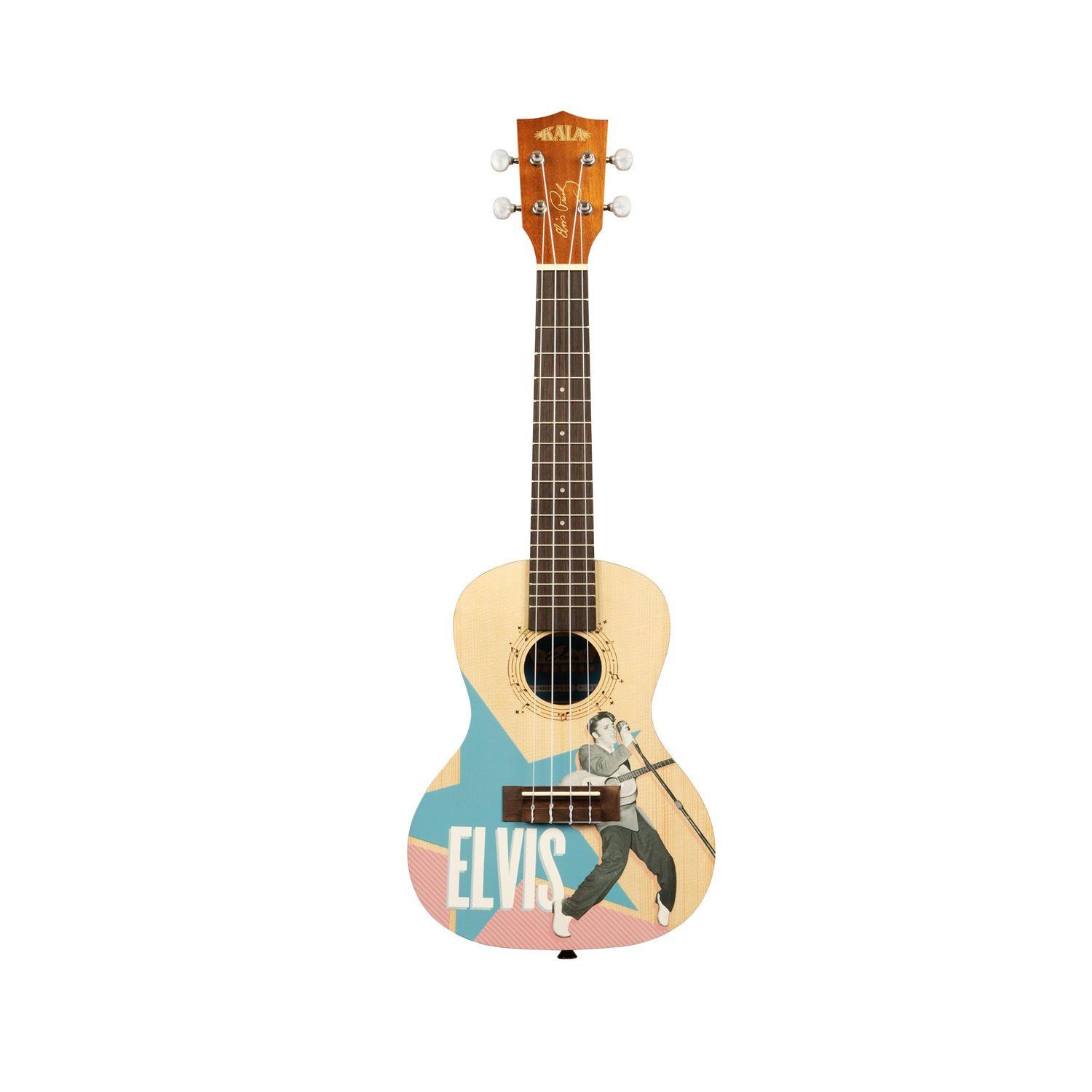 Ukelele Concierto Kala Elvis Rockabilly Kala-Ltp-C-Erb-1