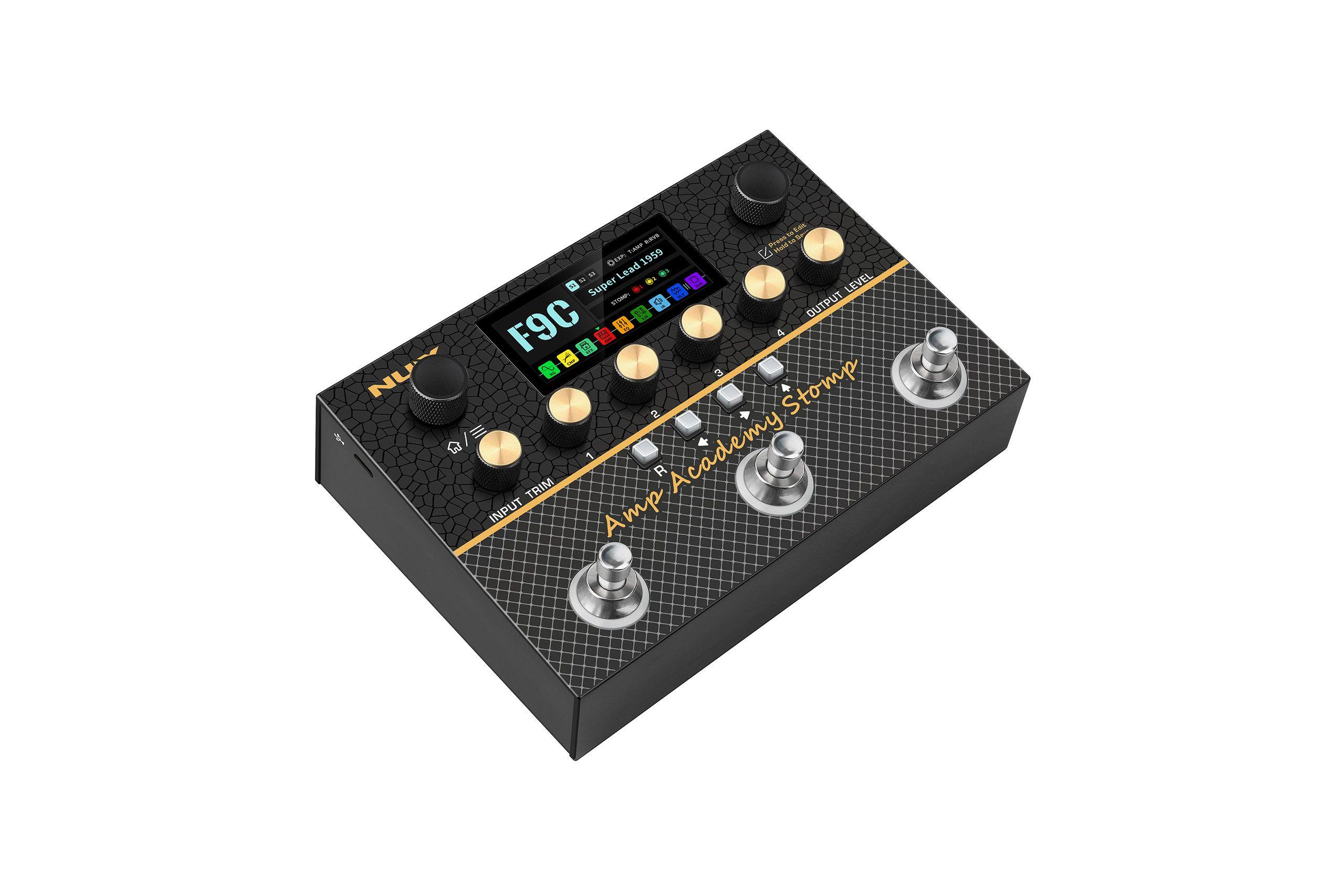 Pedal de efecto para guitarra NMA-3AAP Amp Academy Stomp Nux-2