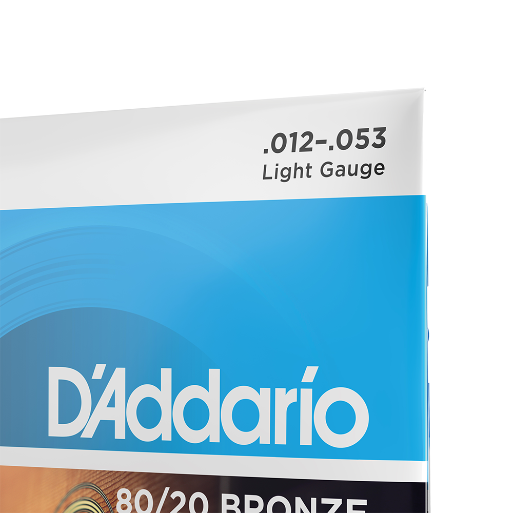 Set de cuerdas Guitarra 80/20 Bronze EJ11 Lite Daddario-3