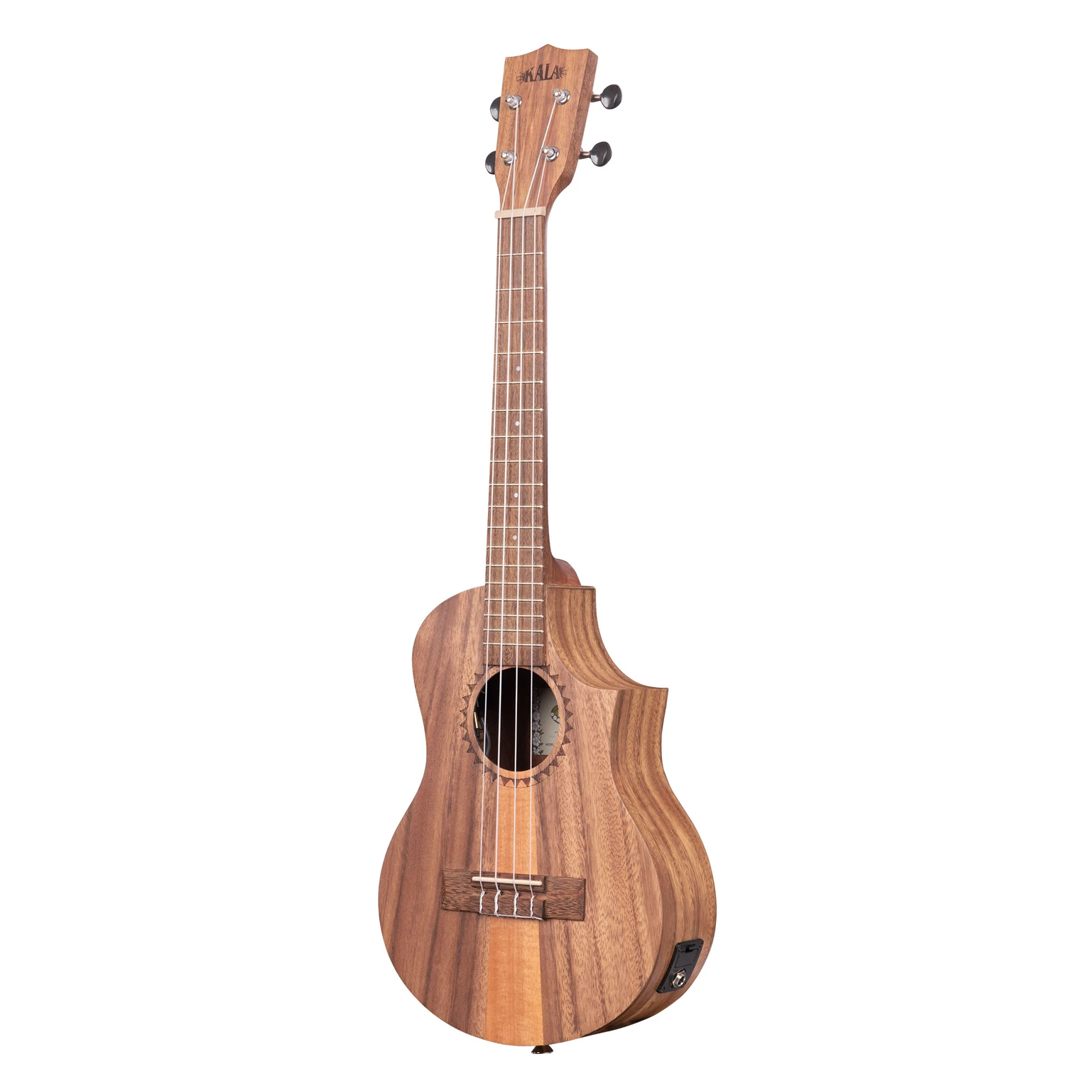 Ukelele Kala Teak Tri-Top Tenor Eq-2