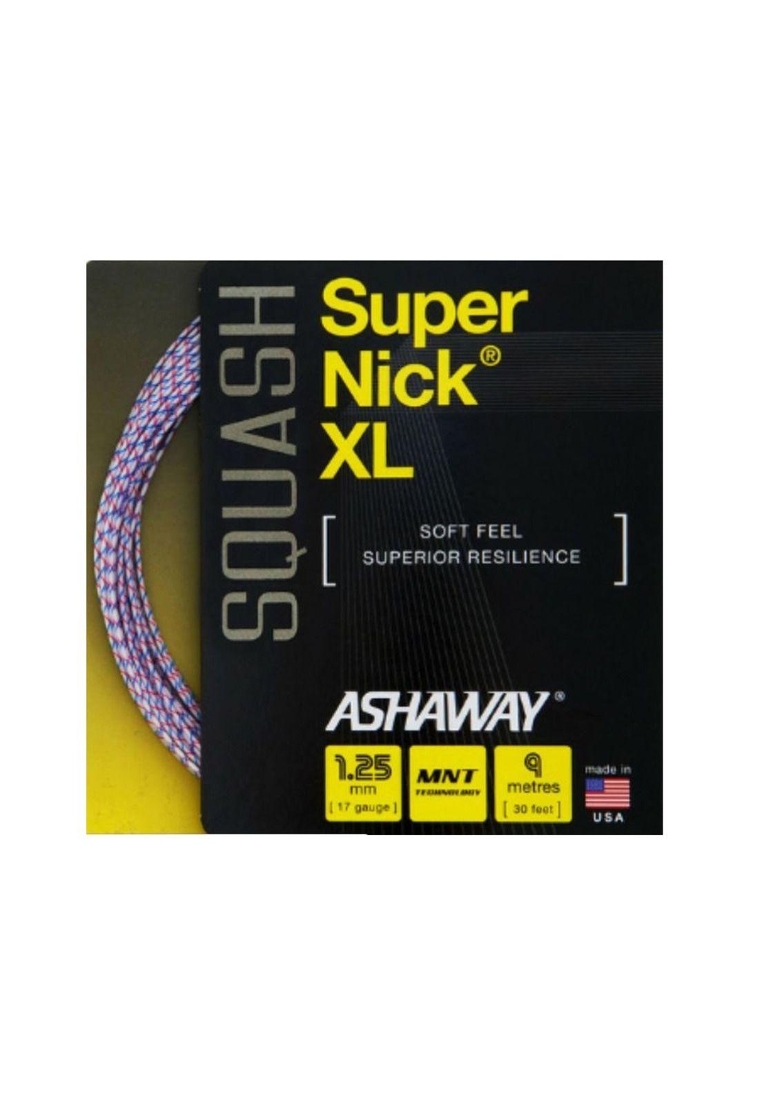 Set Cuerda de Squash Super-Nick XL 30" Ashaway-0