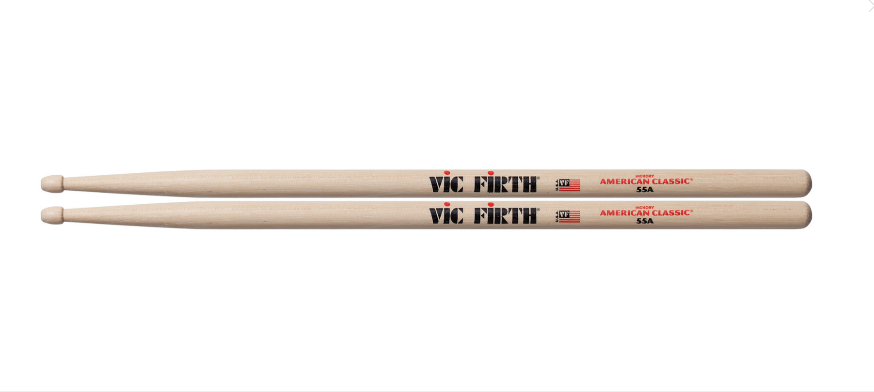 Baquetas Vic Firth 5A American Concept Punta de Madera-0