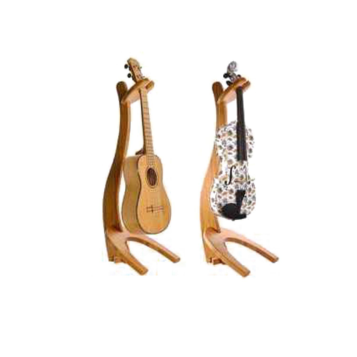 Atril Para Ukelele Dlx Madera Ap-W013-1