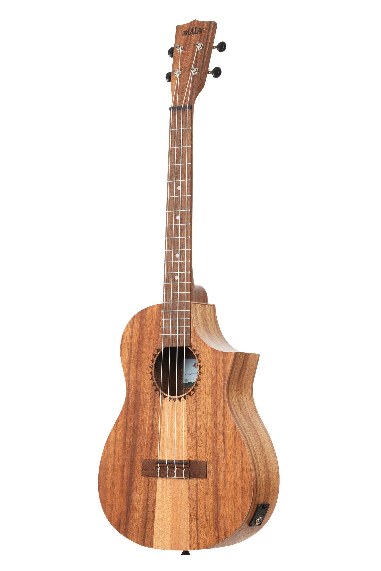 Ukelele Baritono eq teak tri-top Kala-2
