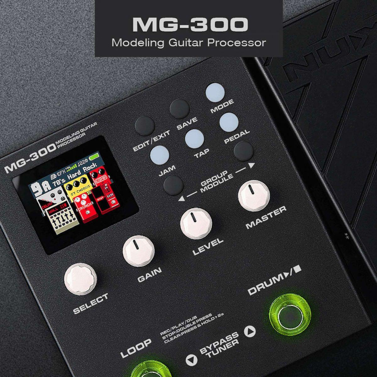 Pedalera multiefecto MG-300 MKII Nux-4