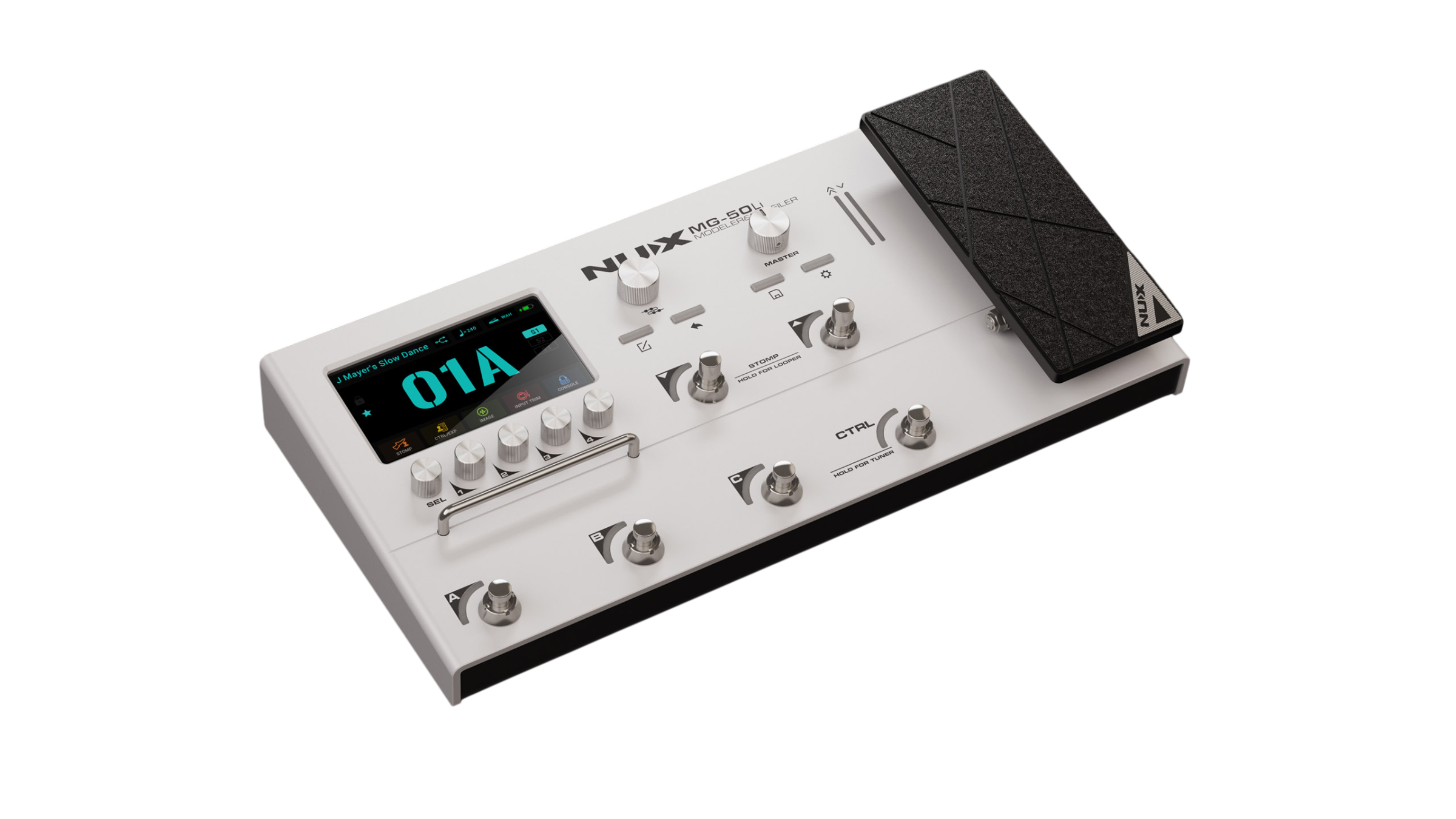 Procesador Multiefectos Mg-50Li White Nux-3