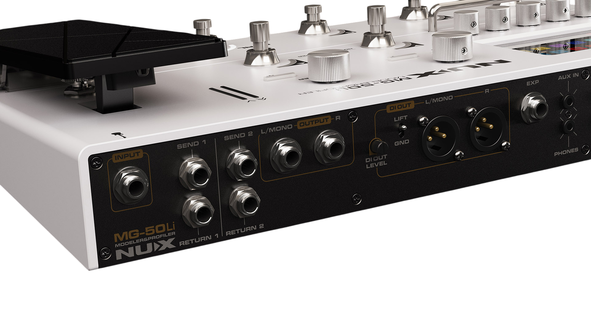 Procesador Multiefectos Mg-50Li White Nux-4