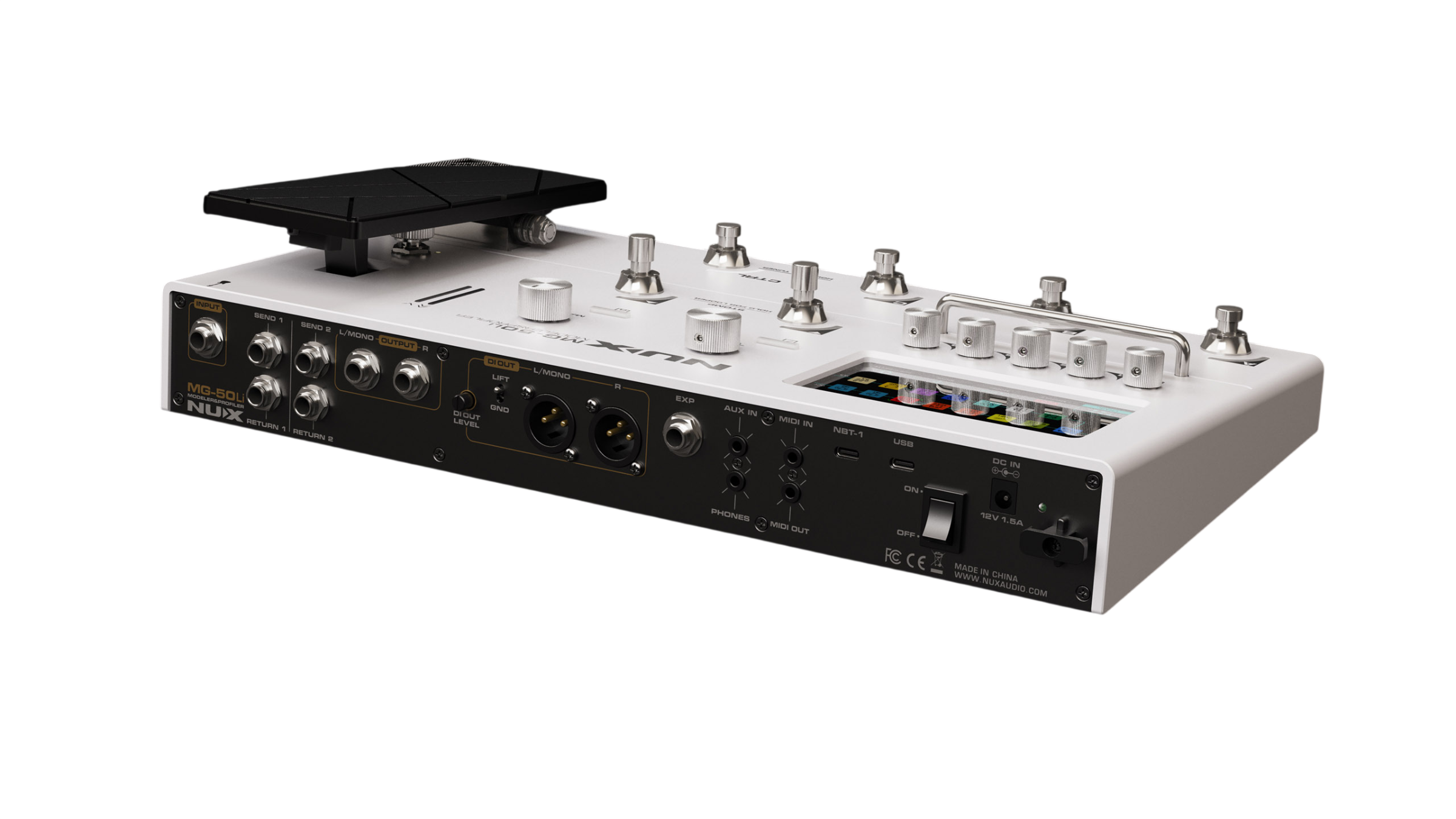 Procesador Multiefectos Mg-50Li White Nux-6