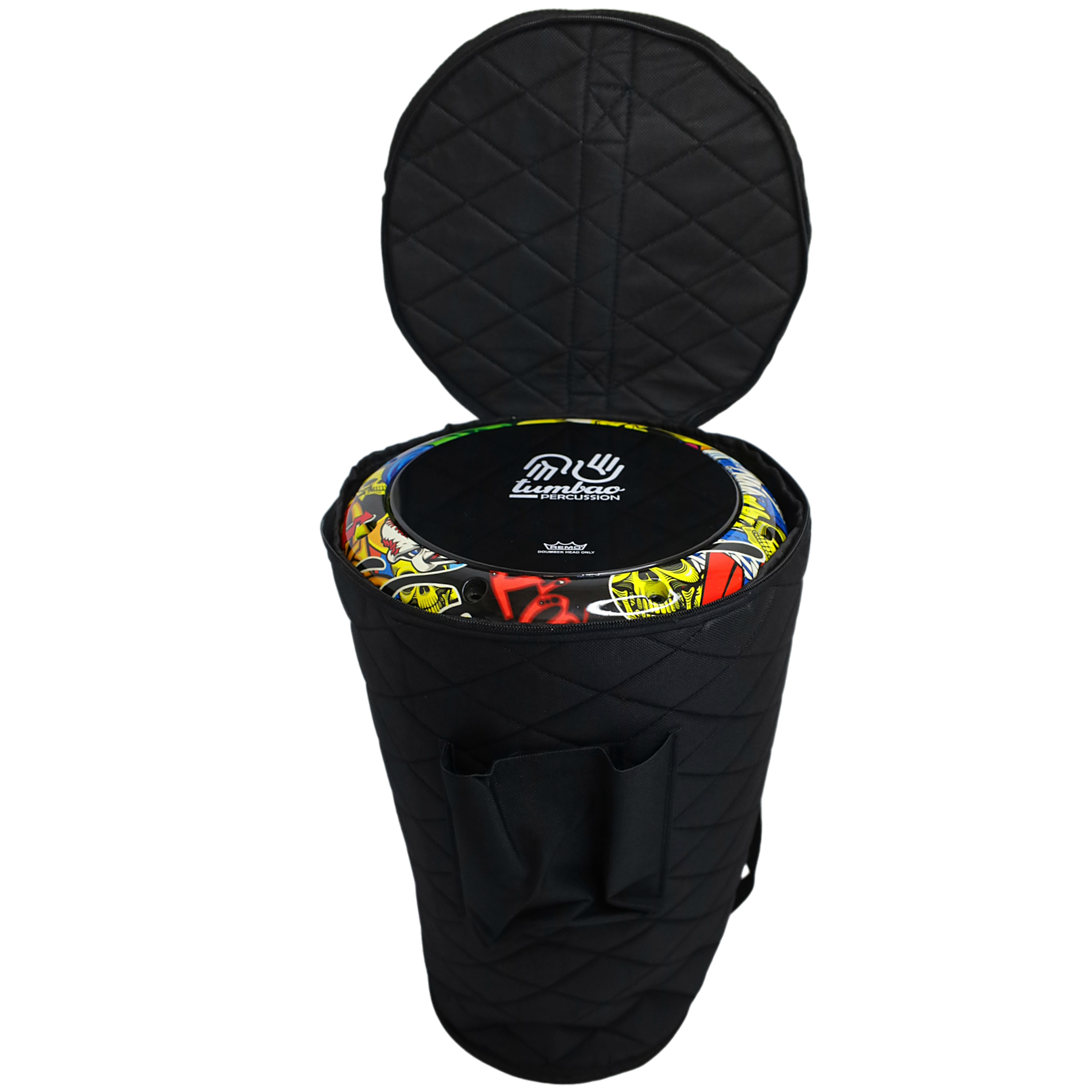 Doumbek 8.5'' con funda Tumbao-2