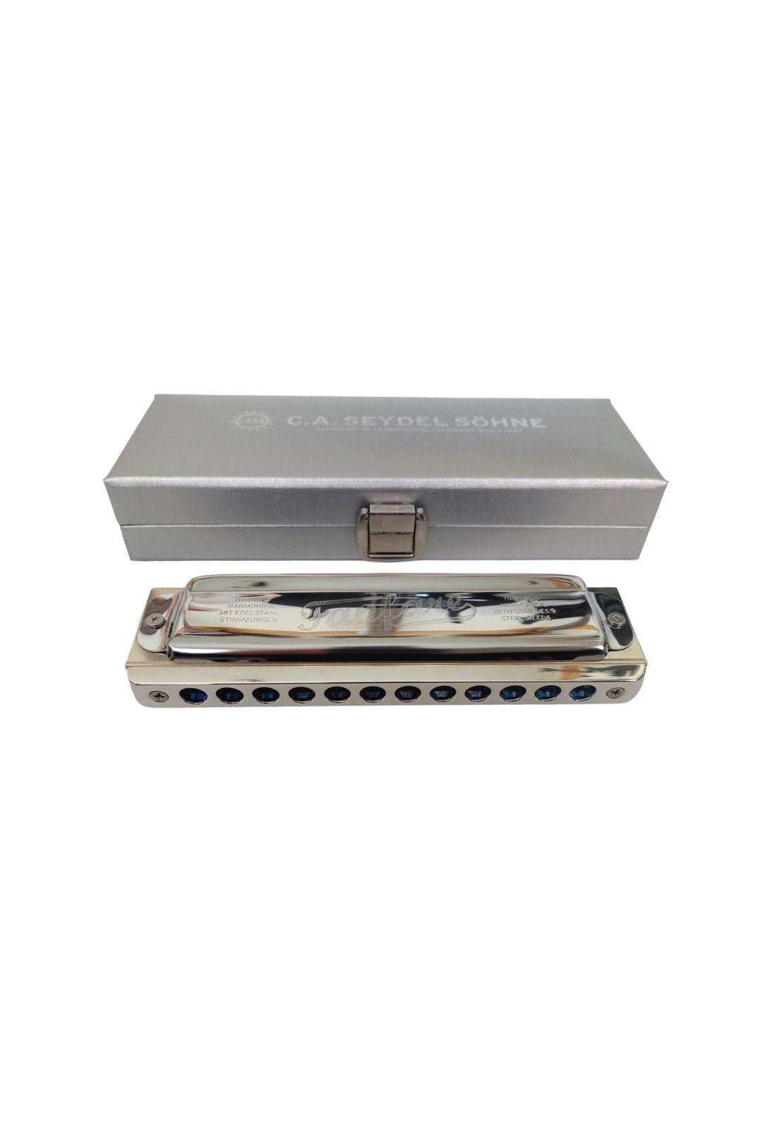 Armónica Seydel Fanfare Acero Inoxidable (Escala C) 23480C-0