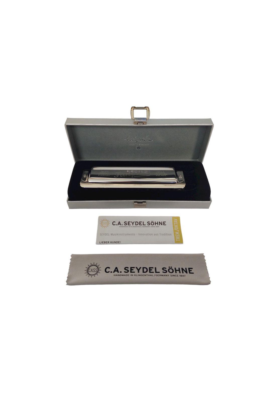 Armónica Seydel Fanfare Acero Inoxidable (Escala C) 23480C-1