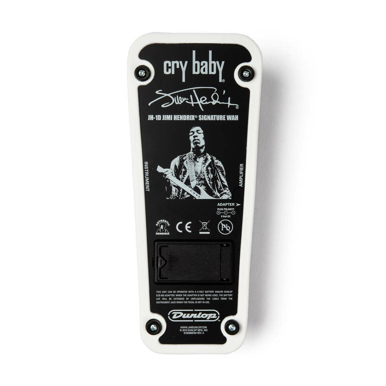 Pedalera Dunlop Jimi Hendrix Cry Baby Wah JH1D-3