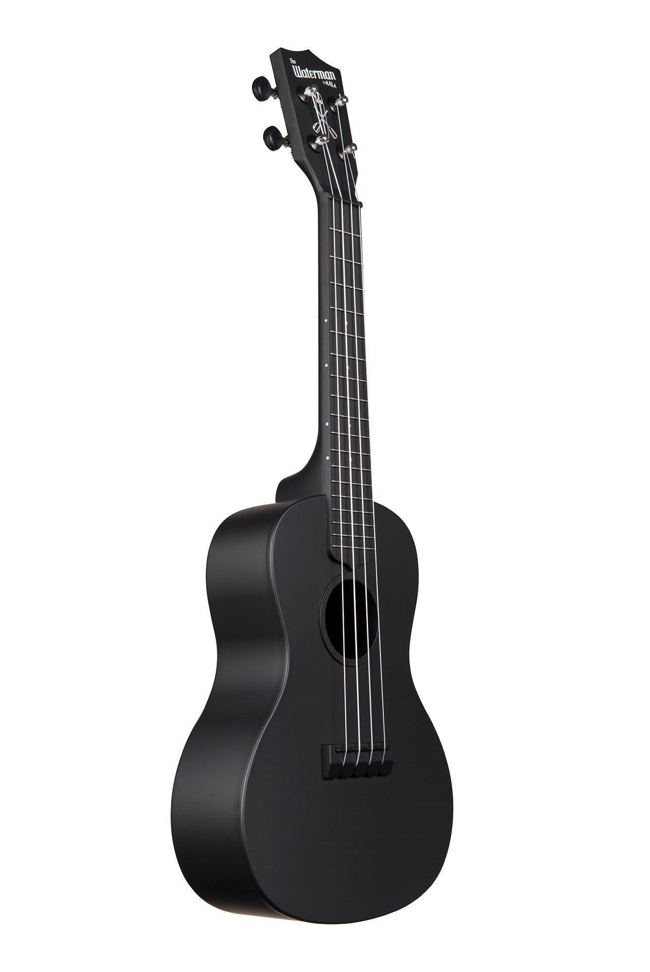 Ukelele Concierto Kala Waterman Matte Black Ka-Cwb-Bk-2
