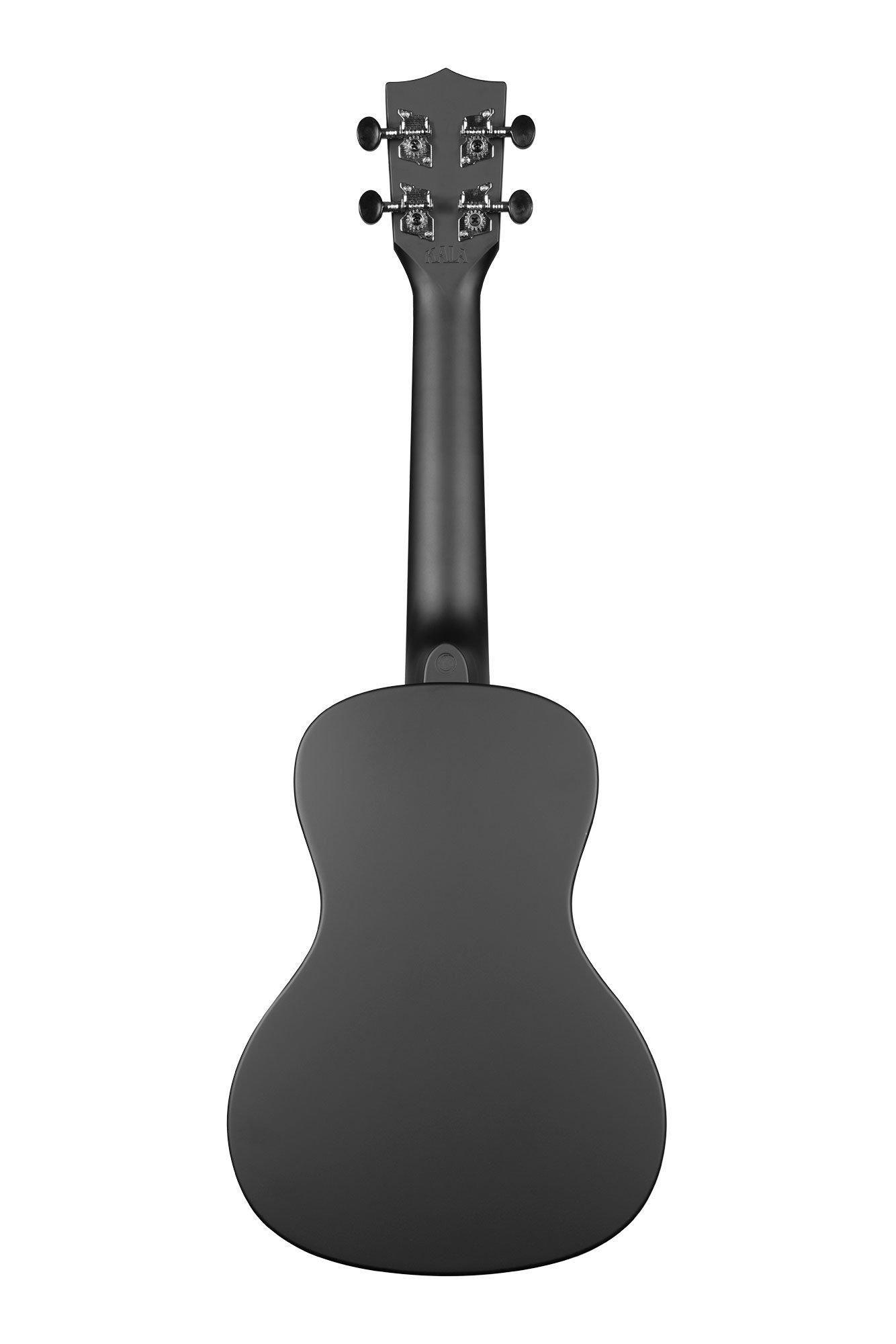Ukelele Concierto Kala Waterman Matte Black Ka-Cwb-Bk-3