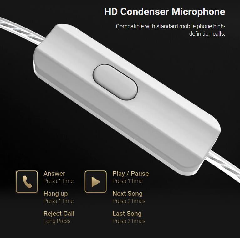 KZ Audífono ZEX-MIC-4