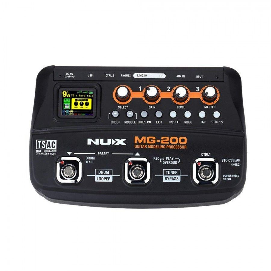 Pedalera Multiefecto Nux Mg-200-0