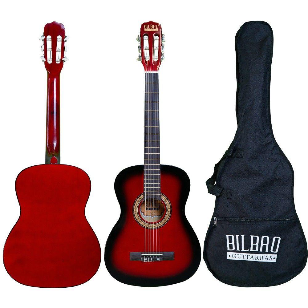 Guitarra Clásica Bilbao 3/4 BIL-34-RB + Funda-4