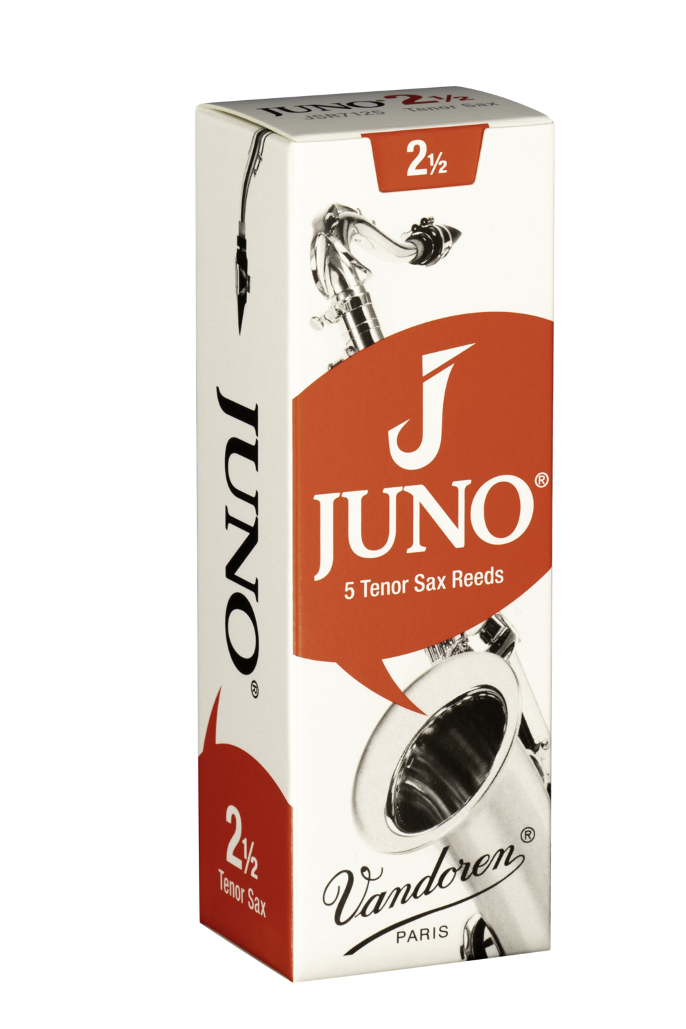 Cajas de cañas Saxo Tenor JUNO Nº2.5 JSR7125 Vandoren-0