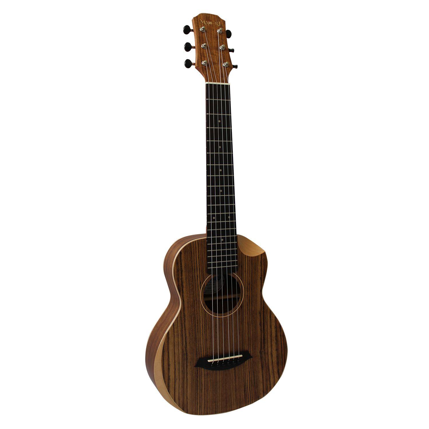 Guitarlele Walnut Solid Cutaway Eq Mah-45Cweq +Funda Mahori-0