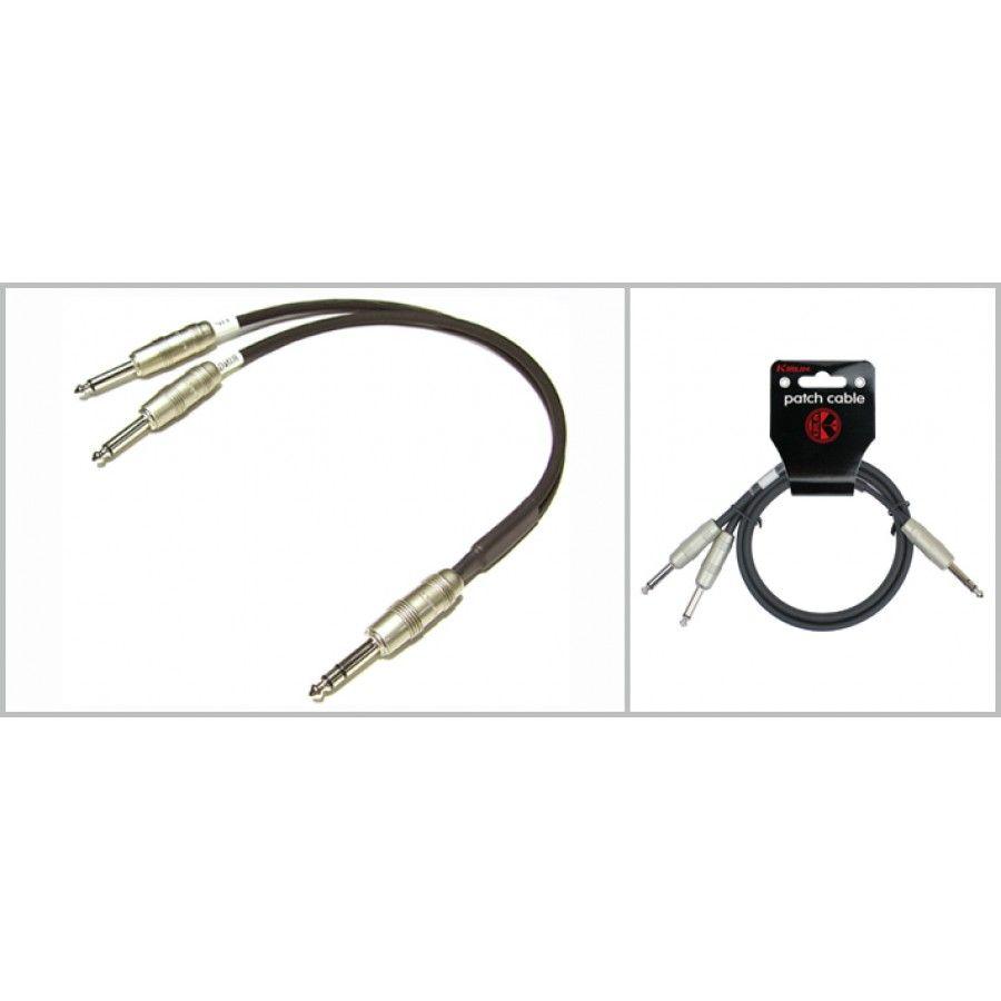 Cable Y Plug Stereo-2Plug 1M Y-336Pr-1M-0