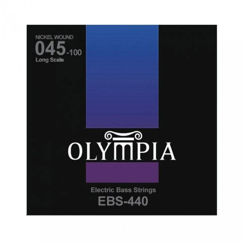 Pack 3 Set De Bajo 4 Cuerdas Olympia Ebs-440-2