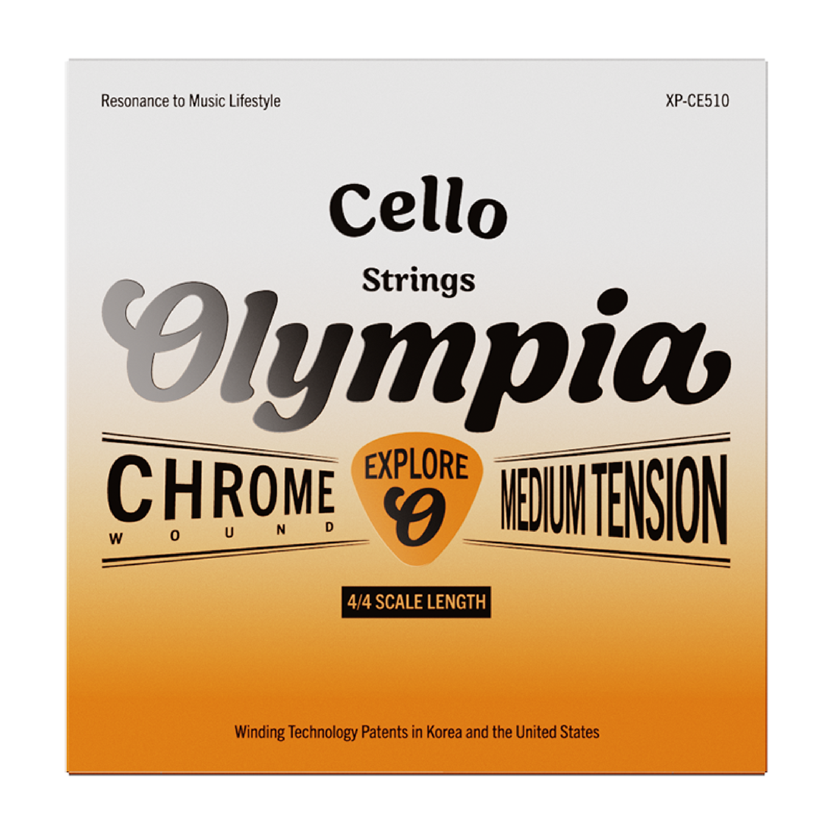 Set Cuerdas Cello 4/4 XP-CE510 Olympia-0