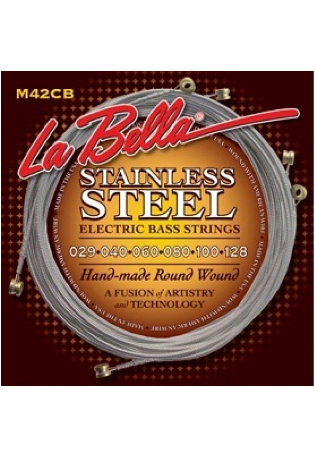 Set Bajo Eléctrico Custom Light 6 29-128 M42-Cb-0