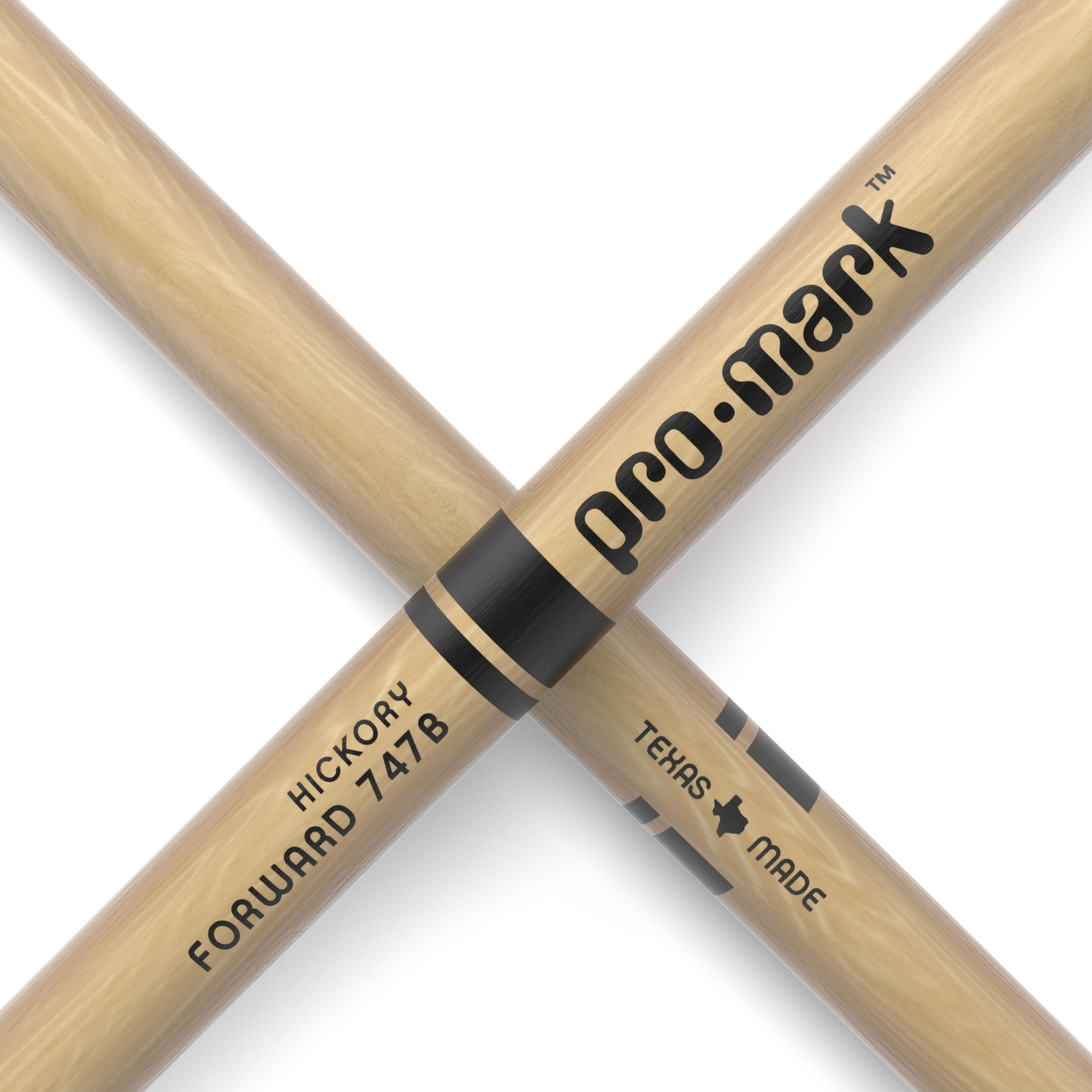 Baquetas 74 7B Madera Hickory Forward Pro Mark-4