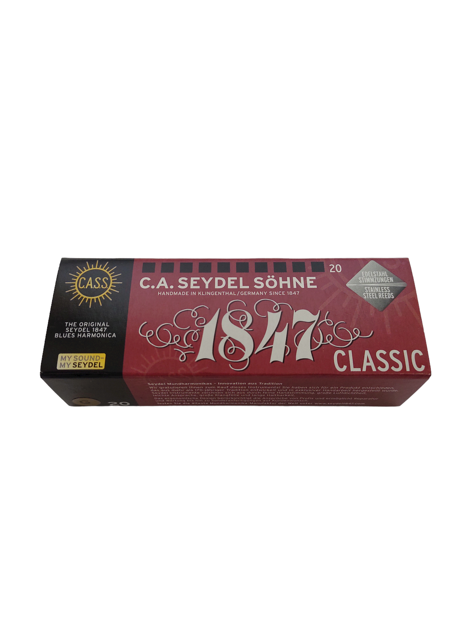 Armónica Seydel Blues Classic (Escala G) 16201G-2