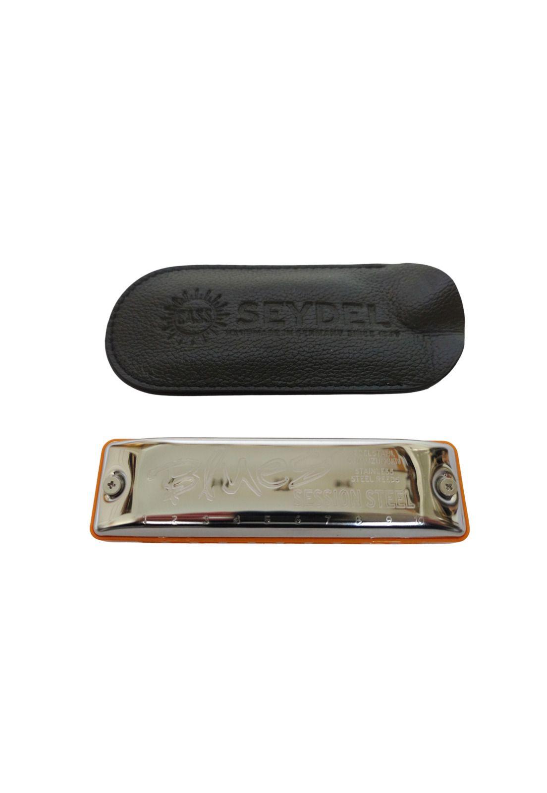 Armónica Seydel Blues Session Steel (Escala Low F) 10301LF-3