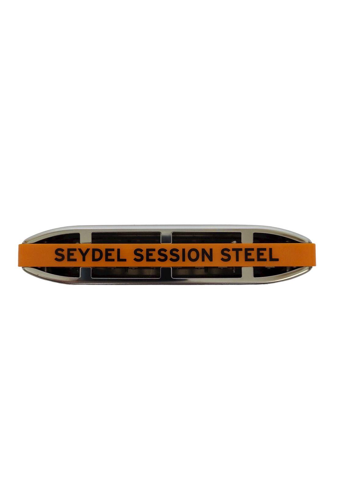 Armónica Seydel Blues Session Steel (Escala Low F) 10301LF-6