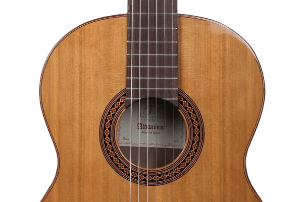 Guitarra Clásica Iberia Ziricote C/Funda 4/4 10 Mm Alhambra-2