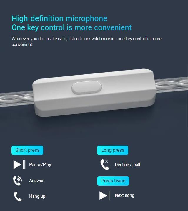 KZ Audífono EDXS-MIC-4