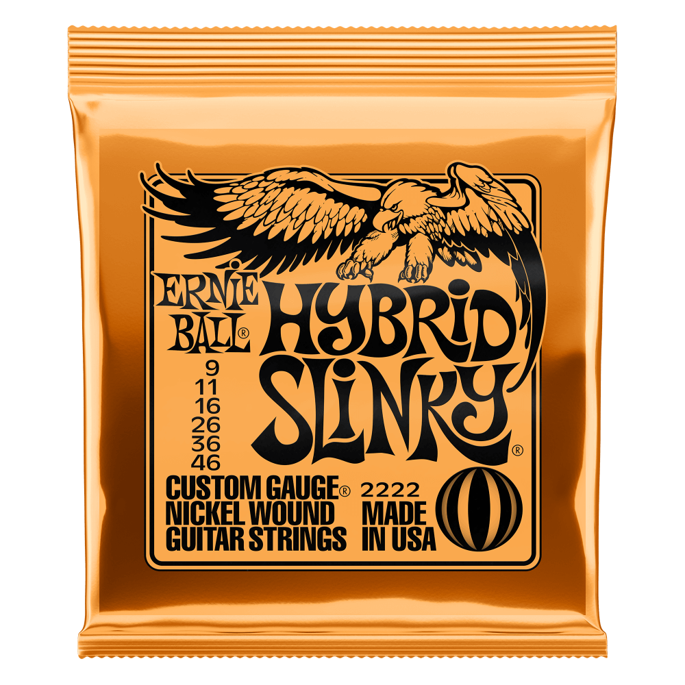 SET DE CUERDAS ERNIE  BALL HYBRID SLINKY 9 – 46-0