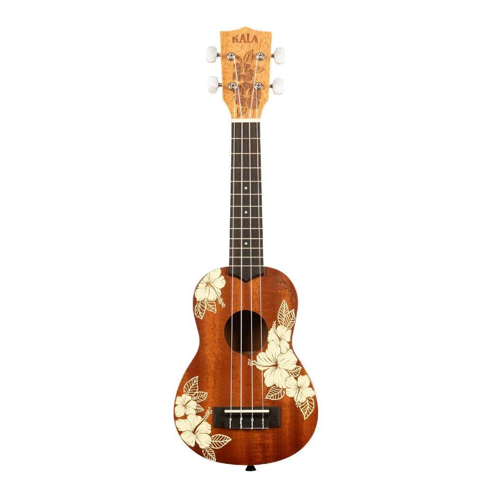 Ukulele Soprano Hibiscus Mahogany Ka-Hibiscus-S Kala-0