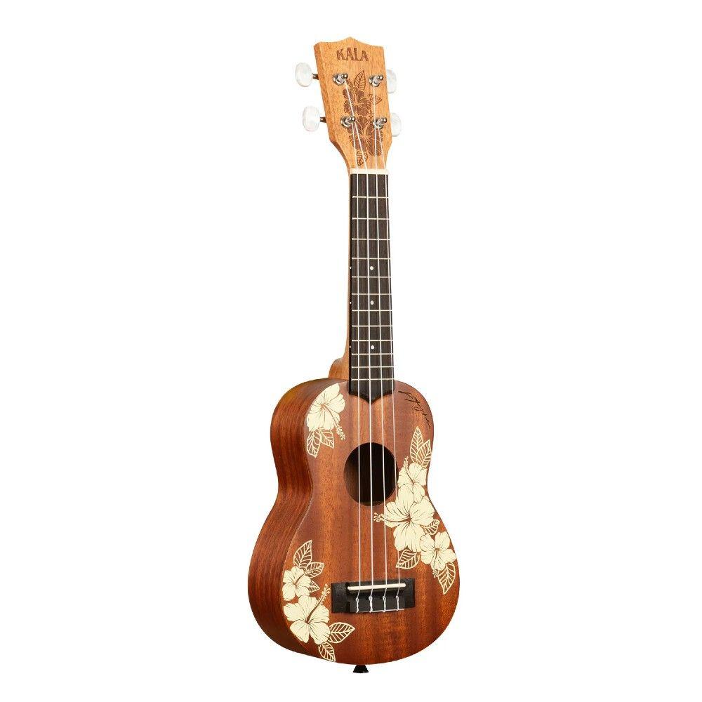 Ukulele Soprano Hibiscus Mahogany Ka-Hibiscus-S Kala-1
