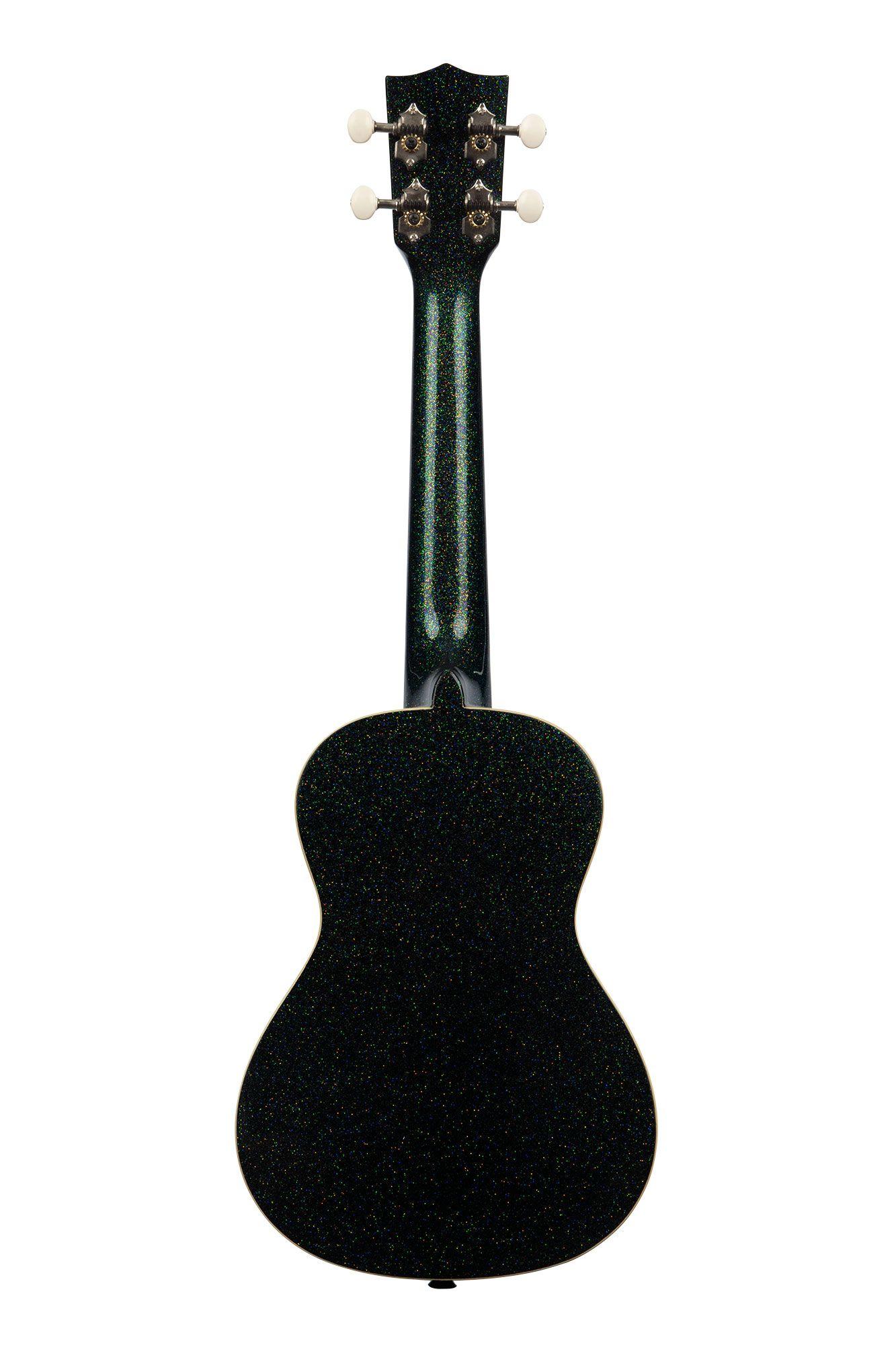Ukelele Galaxy Ka-Sprk-Black Galaxy Black Sparkle Kala-3
