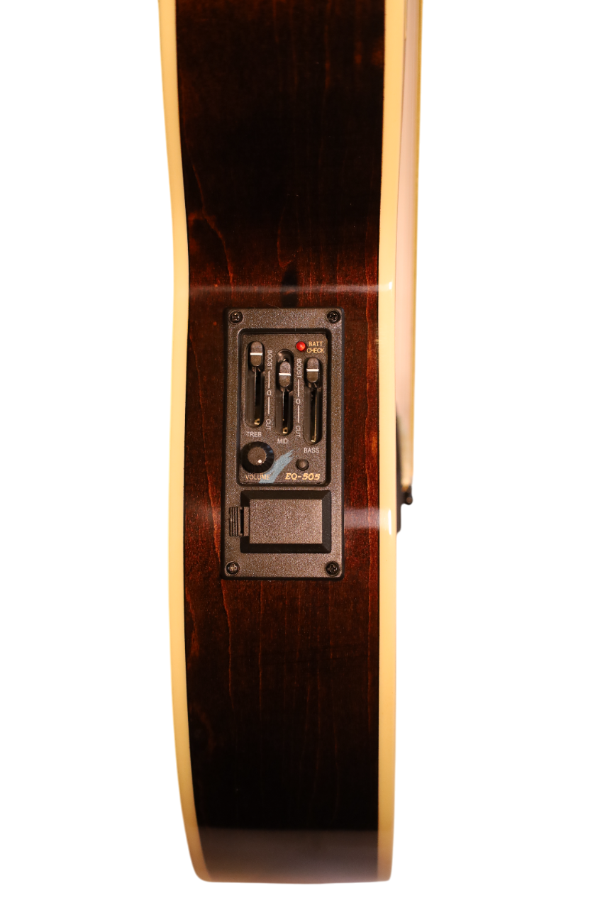 Guitarra Thin Eq cuerda metálica 40" 3 BIL-403-EQ-TOB Bilbao-2