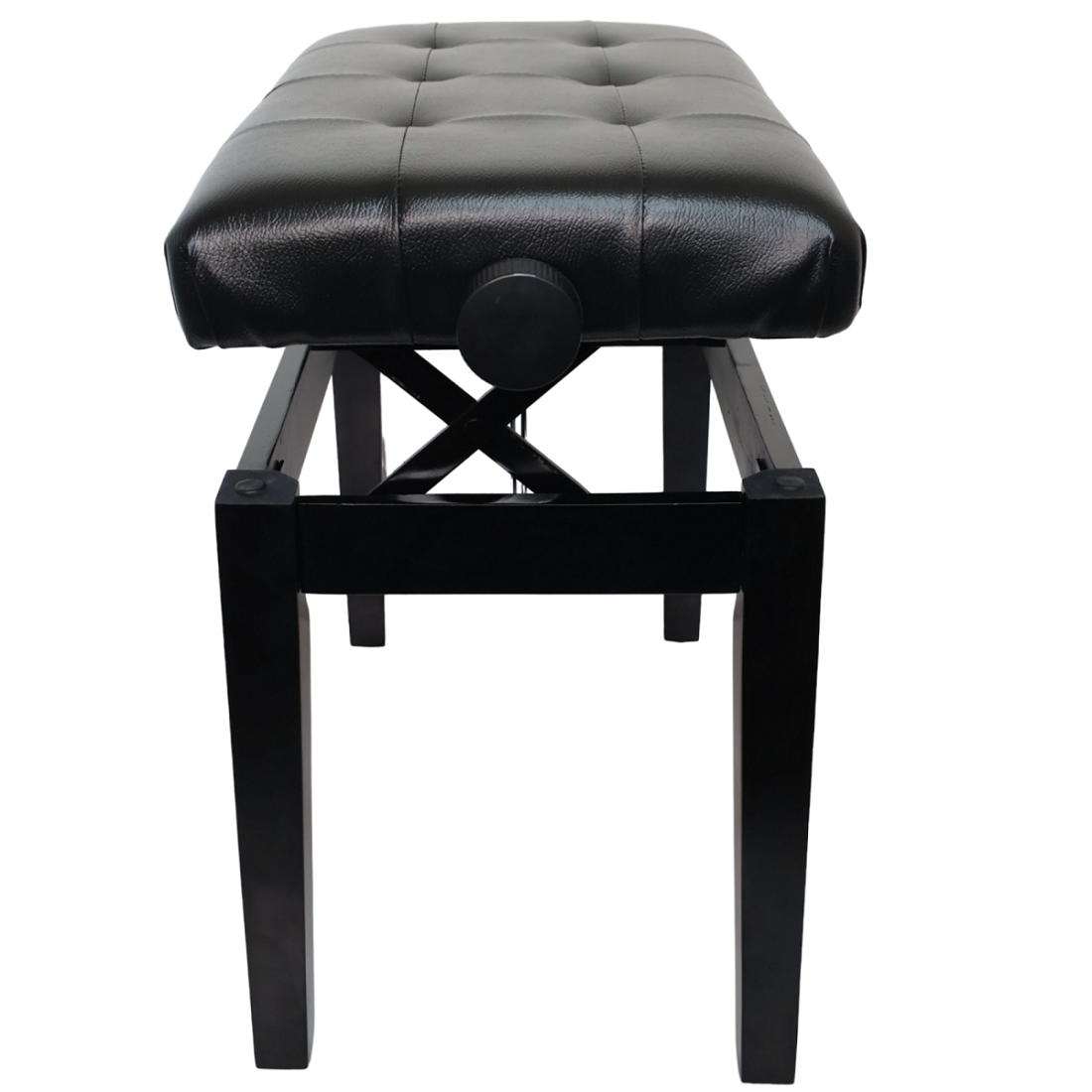 Banca Piso Silla Piano Negro Ajustable Deluxe Taurus TAU-070-4
