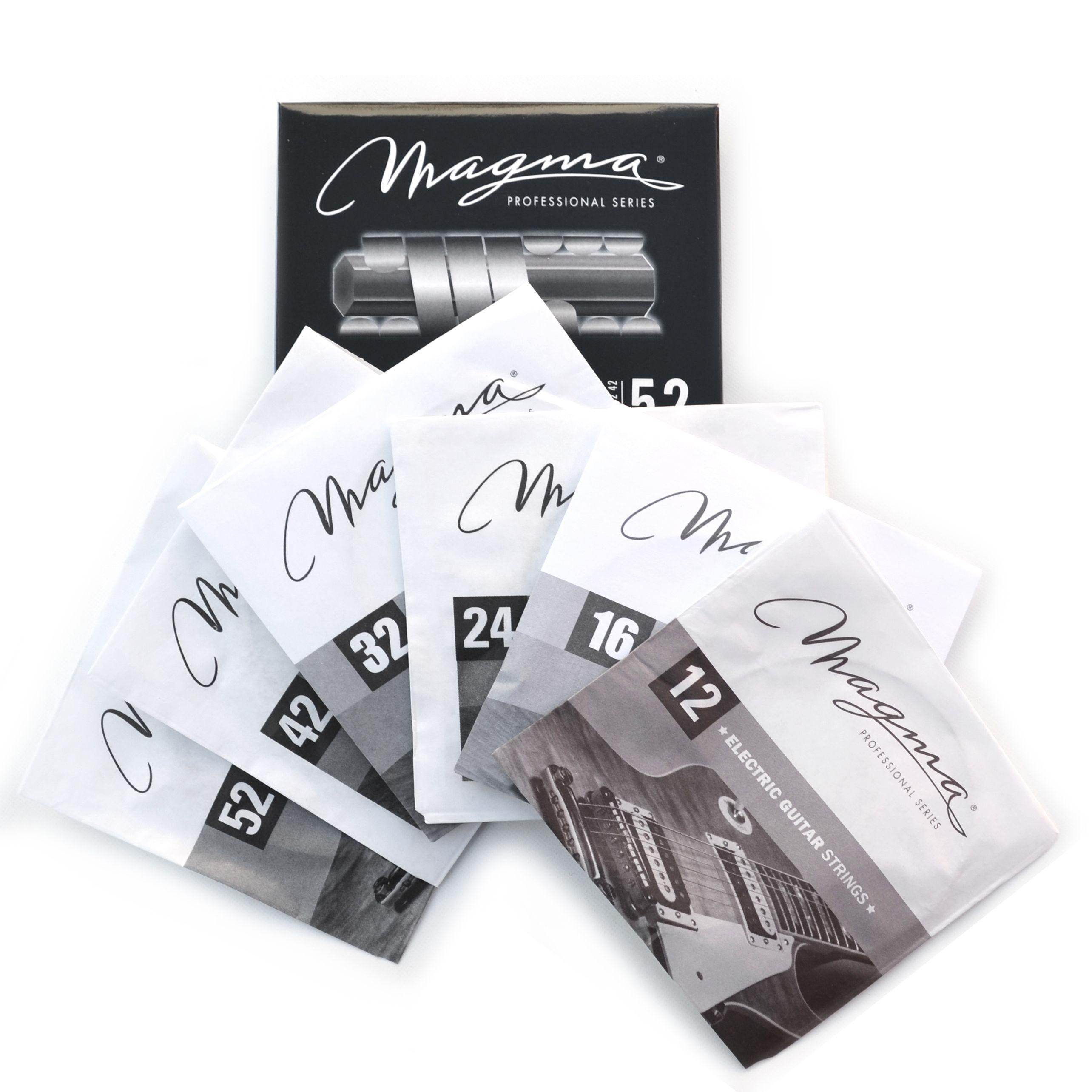 Set Cuerdas Guitarra Eléctrica  Flat GE170SF Magma-3